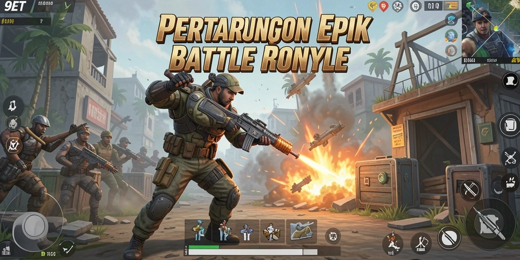 Gameplay seru dan menegangkan di dalam 9ET.