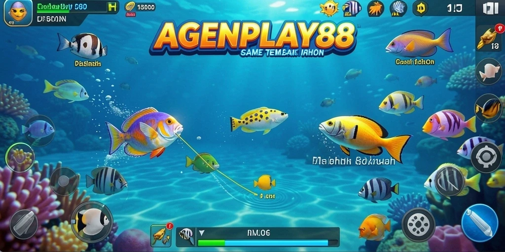 Tampilan menarik dari gameplay seru AGENPLAY88.