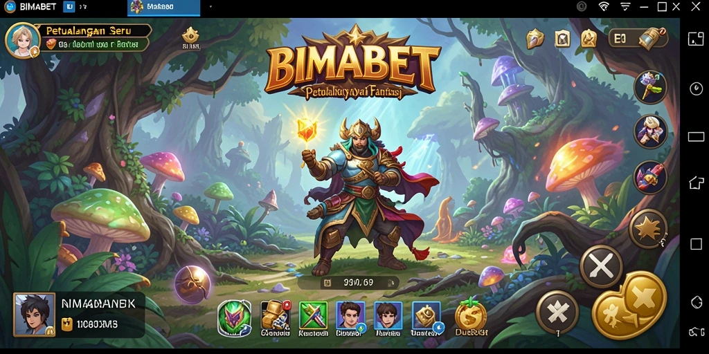 Tampilan gameplay BIMABET yang memukau dalam dunia petualangan.