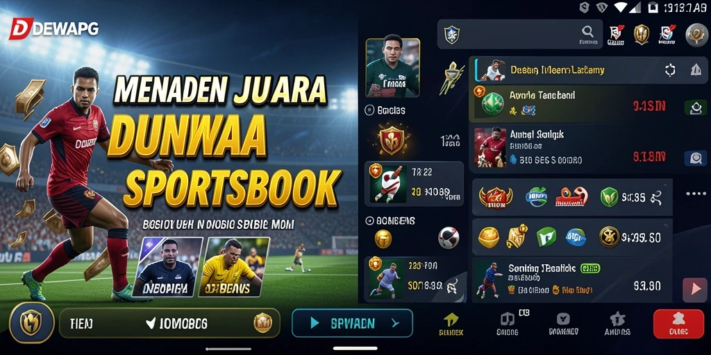 Tampilan screenshot utama DEWAPG menampilkan berbagai opsi taruhan yang menarik.