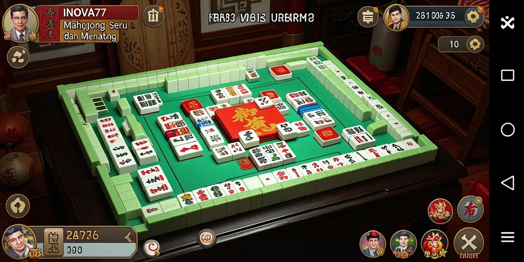 Gameplay menarik dengan tampilan grafis Mahjong yang memukau.