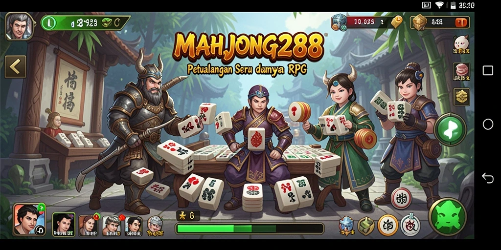 Gameplay RPG yang menarik dan mendebarkan di MAHJONG288.