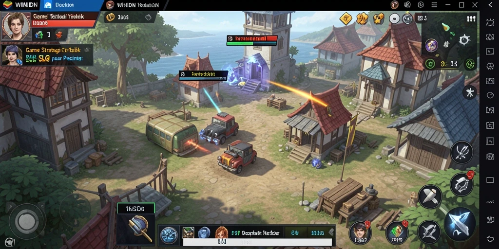 Tampilan gameplay WINIDN yang mendebarkan dan penuh strategi.